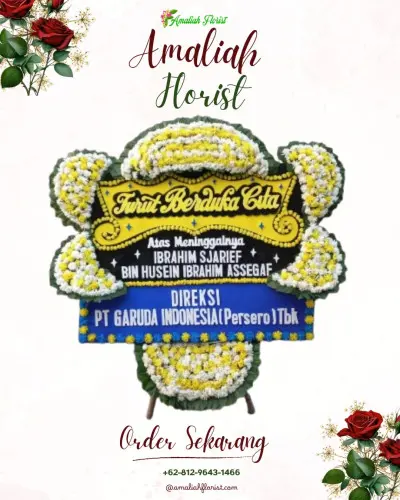 Papan Bunga Duka di Kasturian